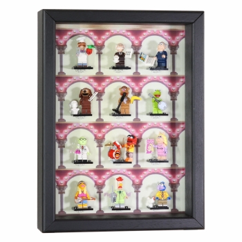 ClickCase Vitrine für LEGO® Serie Die Muppets (71033) mit 12 Figurenhalter 06194
