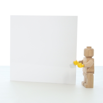 MagnetInlay für IKEA SANNAHED Rahmen 35 x 35 cm designed für LEGO® minifiguren inkl. 10x Magnethalter + Starterset