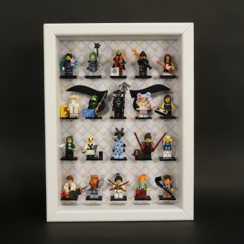 ClickCase Vitrine für LEGO® Serie Ninjago (71019) mit 20 Figurenhalter