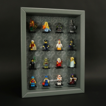 ClickCase Vitrine für LEGO® Serie 9 (71000) mit 16 Figurenhalter