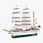 Preview: Acryl Vitrinen XXL für Blue Brixx Gorch Fock 104471 B/T/H 890x290x540 mm