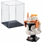 Preview: Acryl Vitrine für LEGO® Star Wars™ Clone Commander Cody Helm 75350 B/T/H 190x190x240 mm