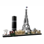 Preview: Acryl Vitrine für LEGO® Architecture Skyline Paris 21044 B/T/H 340x190x240 mm