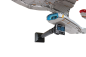 Preview: StarHolder Wandhalterung passend für dein LEGO® Modell 10356 U.S.S. Enterprise NCC-1701-D™