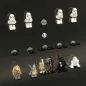 Preview: 20er Inlay für IKEA SANNAHED Rahmen 25 x 25 designed für LEGO® minifiguren Platz für 20 Figuren