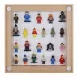 Preview: Click Vitrine PLUS Natur 300x300x60mm für 22 Lego® Figuren