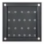 Preview: Click Vitrine PLUS Schwarz 300x300x60mm für 22 Lego® Figuren