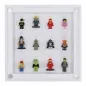 Preview: Click Vitrine PLUS Weiß 300x300x60mm für 12 Lego® Figuren