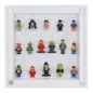 Preview: Click Vitrine PLUS Weiß 300x300x60mm für 16 Lego® Figuren