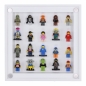 Preview: Click Vitrine PLUS Weiß 300x300x60mm für 20 Lego® Figuren