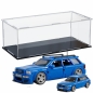 Preview: Acryl Vitrine für Mattel® Hot Wheels 94 Audi Avant RS2 B/T/H 390x190x140 mm