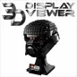 Preview: FiguSafe Vitrine für LEGO® Star Wars™ Dark Trooper Helm 75343 T/B/H 200x200x250 mm 012