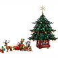 Preview: Acryl Vitrine XXL für Lego® Family Dekoration für den Weihnachtsbaum 41843 B/T/H 390x390x490 mm