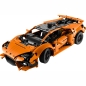 Preview: Acryl Vitrine für LEGO® Technic Lamborghini Huracán Tecnica Orange 42196 B/T/H 340x140x140 mm