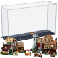 Preview: Acryl Vitrine für LEGO® Icons Mittelalterlicher Marktplatz 10332 B/T/H 440x190x290 mm