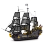 Preview: Acryl Vitrinen XXL für Reobrix Black Pearl 66036 B/T/H 1090x290x740 mm