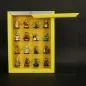 Mobile Preview: ClickCase Vitrine für LEGO® Serie 10 (71001) mit 16 Figurenhalter