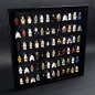 Preview: 72er Inlay für IKEA RIBBA Rahmen 50 x 50 designed für LEGO® minifiguren Platz für 72 Figuren