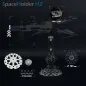 Preview: SpaceHolder® aus Plexiglas H3 Höhe 25,0 cm für eure LEGO Modelle