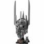 Preview: Acryl Vitrine für Lego® Icons Der Herr der Ringe: Saurons Helm 11373 B/T/H 190x190x390 mm