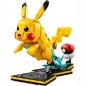 Preview: Acryl Vitrine für Lego® Pikachu und Pokéball 72152 B/T/H 440x290x440 mm