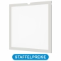 Preview: Frontscheiben-KIT für IKEA® KALLAX Regal -weisser Rahmen-