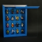 Preview: ClickCase Vitrine für LEGO® Serie 2 (8684) mit 16 Figurenhalter