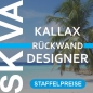 Preview: KALLAX Rückwand bedruckt mit Ihrem Motiv passend für IKEA® KALLAX Regal
