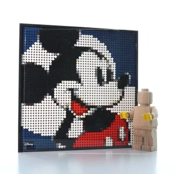 SafePlate fürLEGO® Art Set „Disney’s Mickey Mouse“ 31202 T/B 383x383