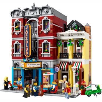 Acryl Vitrine für LEGO® Icons Jazzclub 10312 B/T/H 290x290x340mm