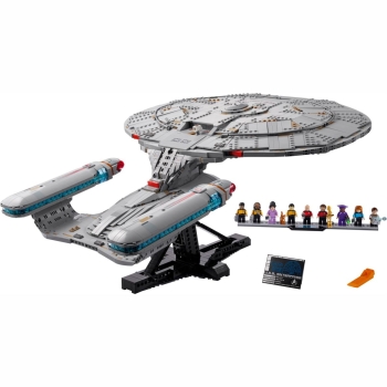 Preview: Acryl Vitrine XXL für LEGO® Icons Star Trek: U.S.S. Enterprise NCC-1701-D™ 10356 B/T/H 640x540x340 mm