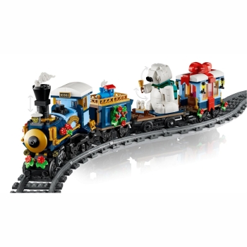 Acryl Vitrine für LEGO® Icons Weihnachtsexpress 10361 B/T/H 540x90x190 mm
