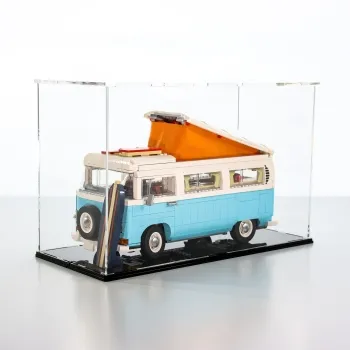 FiguSafe Vitrine für LEGO® Volkswagen T2 Campingbus 10279 T/B/H 190x430x270 mm 01025