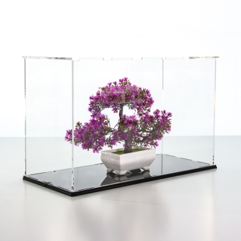 Preview: Acryl Vitrine für LEGO® Volkswagen T2 Campingbus 10279 T/B/H 190x390x240 mm