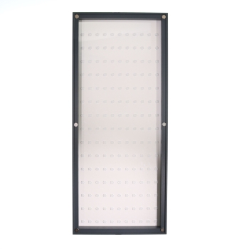 Preview: ClickCase size XXL Click System Hochkant mit 165 Figurenhalter ANTHRAZIT / WEISS