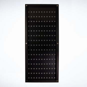 Preview: ClickCase size XXL Click System Hochkant mit 165 Figurenhalter SCHWARZ / SCHWARZ