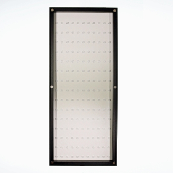 Preview: ClickCase size XXL Click System Hochkant mit 165 Figurenhalter SCHWARZ / WEISS