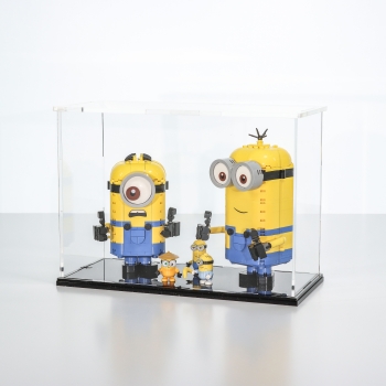 Preview: Acryl Vitrine für LEGO® Minions Set 75551 T/B/H 140x290x190 mm
