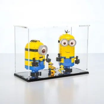 FiguSafe Vitrine für LEGO® Minions Set 75551 T/B/H 130x280x200 mm 024