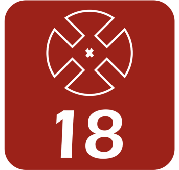 Preview: ClickCase Vitrine für LEGO® Serie Disney (71012) mit 18 Figurenhalter