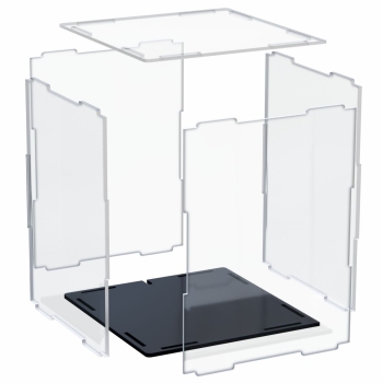 Preview: Acryl Vitrine für LEGO® Star Wars™ AT-RT-Piloten des Restimperiums 75458 B/T/H 190x190x240 mm