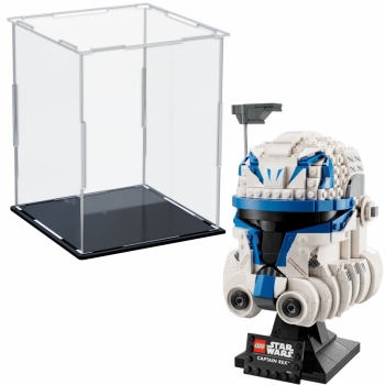 Acryl Vitrine für LEGO® Star Wars™ Captain Rex™ Helm 75349 B/T/H 190x190x240 mm