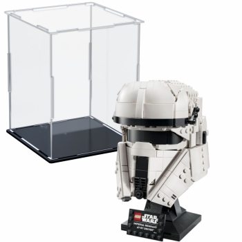 Acryl Vitrine für LEGO® Star Wars™ AT-RT-Piloten des Restimperiums 75458 B/T/H 190x190x240 mm
