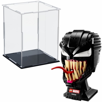 Acryl Vitrine für LEGO® Marvel Spider-Man – Venom 76187 B/T/H 190x190x240 mm