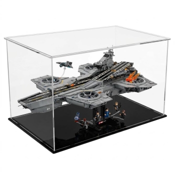 Preview: Acryl Vitrine für LEGO® ǀ Marvel S.H.I.E.L.D.-Helicarrier 76354 B/T/H 740x490x340 mm