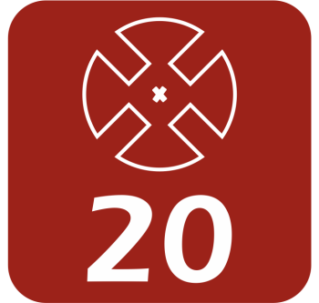 Preview: ClickCase Vitrine für LEGO® Serie Batman (71017) mit 20 Figurenhalter