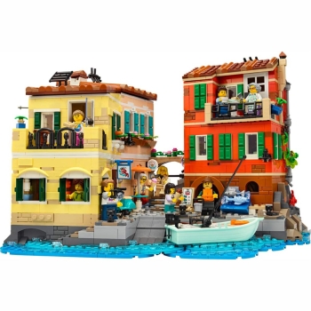 Acryl Vitrine für LEGO® Die Italienische Riviera 21359 B/T/H 390x340x290 mm
