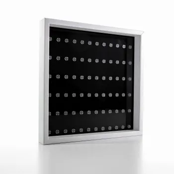 ClickCase size L mit 72 Figurenhalter WEIß / SCHWARZ