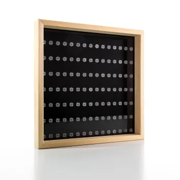 ClickCase size L mit 105 Figurenhalter NATUR / SCHWARZ 06186