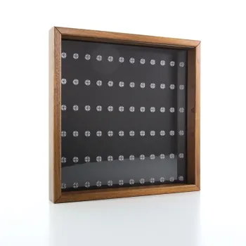 ClickCase size L mit 72 Figurenhalter EICHE / SCHWARZ